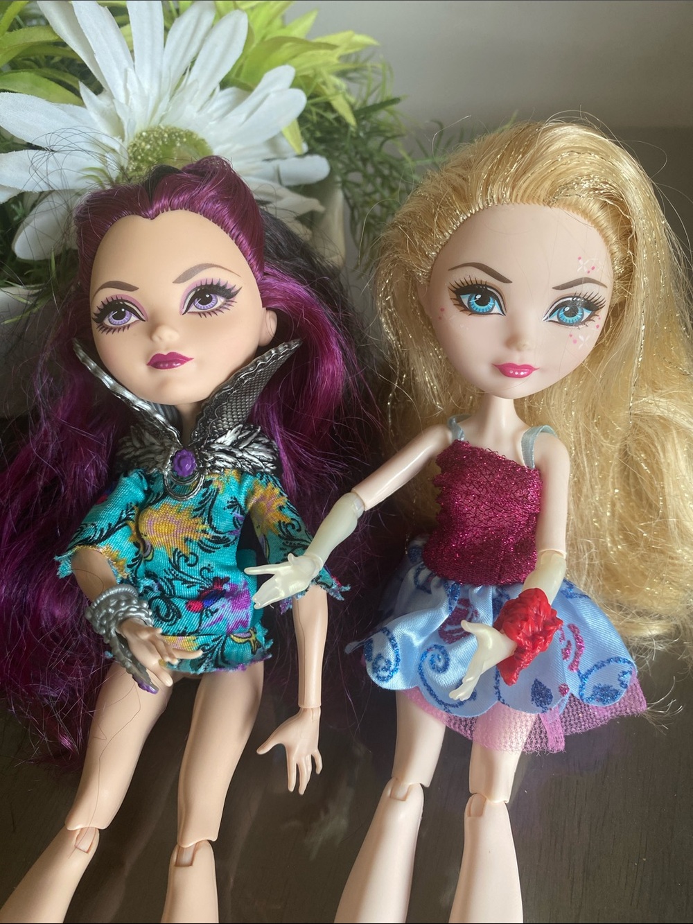 Apple White & Raven Queen Ever After High Dolls articulated